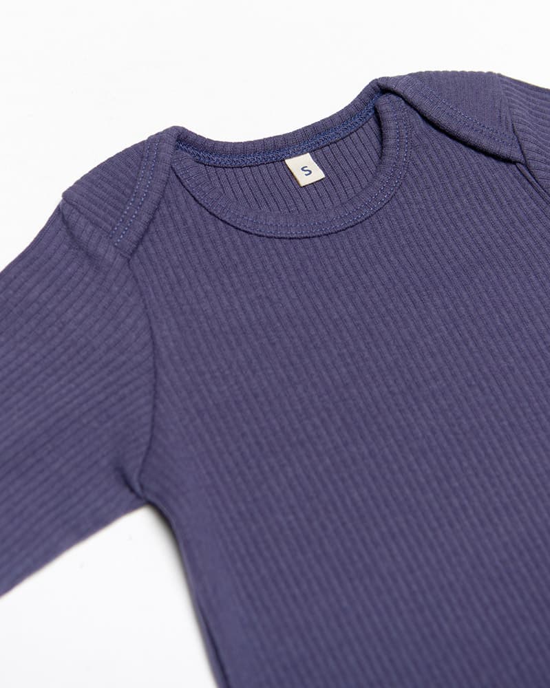 Long sleeve bodysuit - deep blue 3