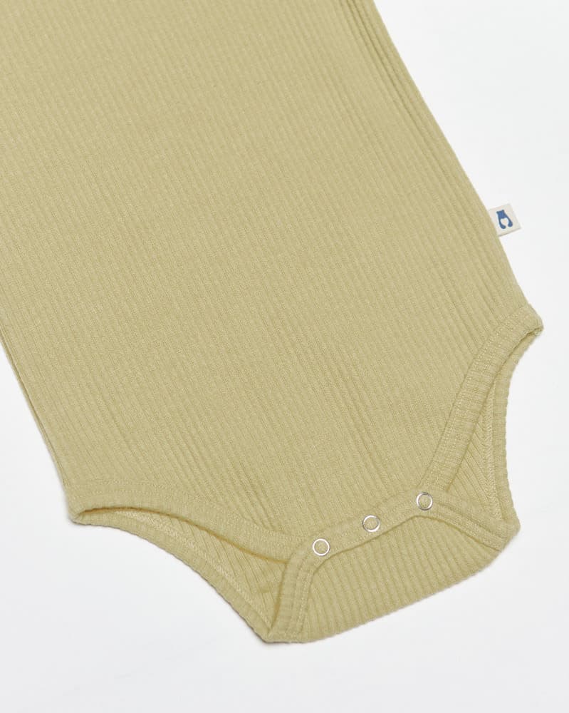 Long sleeve bodysuit - lime 5