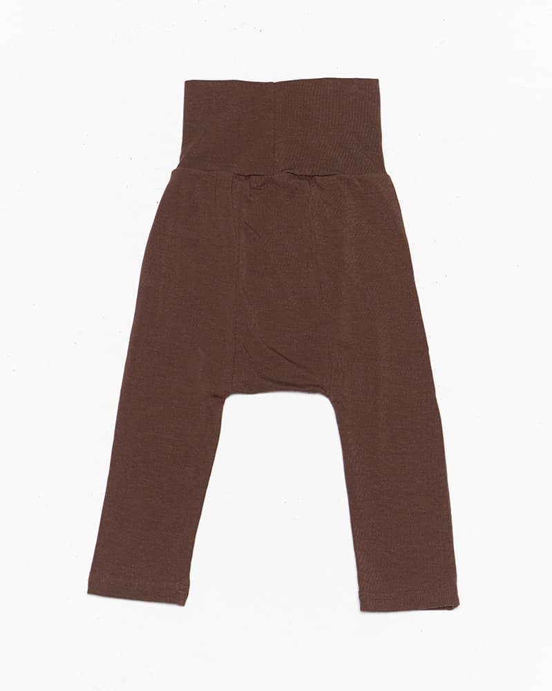 Tencel long sleeve & leggings set - deep brown 6