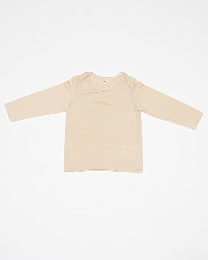 Tencel long sleeve & leggings set - light beige 2