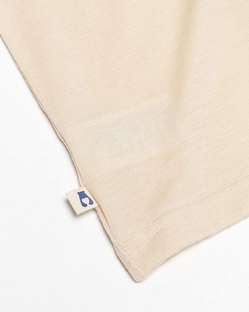 Tencel long sleeve & leggings set - light beige 4