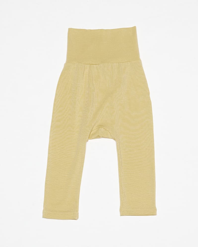 Tencel long sleeve & leggings set - light yellow 4